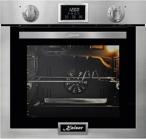 Kaiser Einbaubackofen EG 6372/5 - 79L mit Teleskopauszug - Einbau Gasbackofen mit 79L Volumen, Umluft und Grillfunktion. Perfekt für präzises Kochen und Backen, ausgestattet mit 1-fach-Teleskopauszug für einfachen Zugriff.