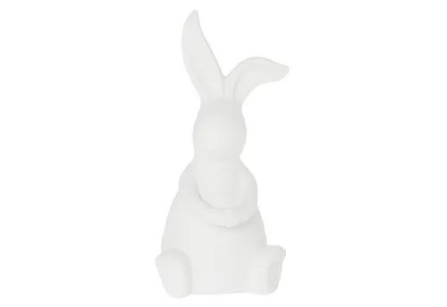 Storefactory Scandinavia Dekoobjekt Hase ELIAS L weiß, 9x9x19 cm