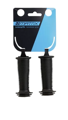 MATRIX Lenkergriff Kinder G1 Länge: 110/110 mm | schwarz | Rubber | Ausführung: