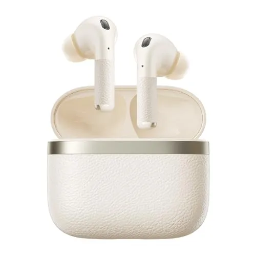 Edifier W260NC - Kabellose Ohrhörer mit -45dB ANC - Kopfhörer mit Hi-Res Audio und 6 Mikrofonen für klare Anrufe. Genießen Sie kraftvollen Klang und hervorragende Geräuschunterdrückung, ideal für Musikliebhaber und Vielreisende.