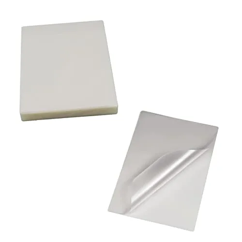 Stück Laminierfolien,Heißlaminierfolien Kleinformat, Laminiertaschen für alle HeiÃŸlaminiergeräte Karten und Fotos 200