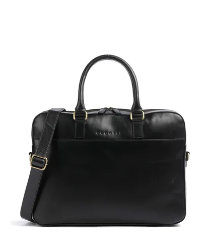 bugatti Remo Aktentasche 15 Zoll aus echtem Leder - Elegante Businesstasche aus hochwertigem Rindleder, ideal für den Arbeitsalltag mit viel Platz und perfekter Organisation für Laptop und Zubehör.