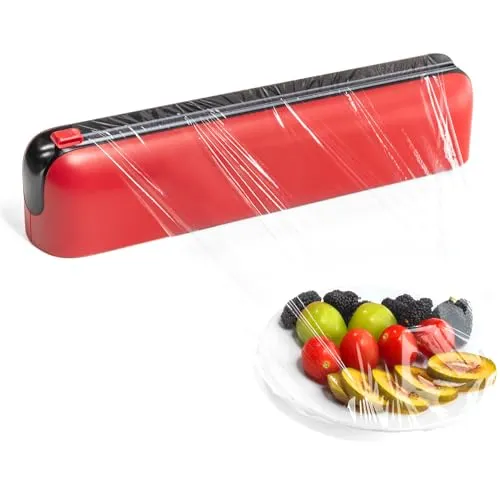 Quasziwa Frischhaltefolienspender mit Cutter