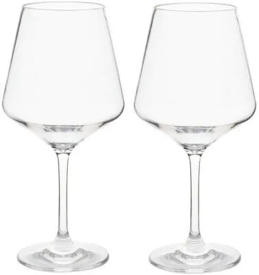 Gimex PC Solid Line Weinglas, 2er Set, 465ml