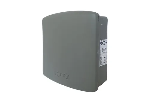 Somfy Garagentor-Funkempfänger RTS 2-Kanal - Universeller Funkempfänger für Garagentore, einfach zu installieren und ideal für die Steuerung von zwei Kanälen. Perfekt für mehr Komfort in Ihrem Zuhause.