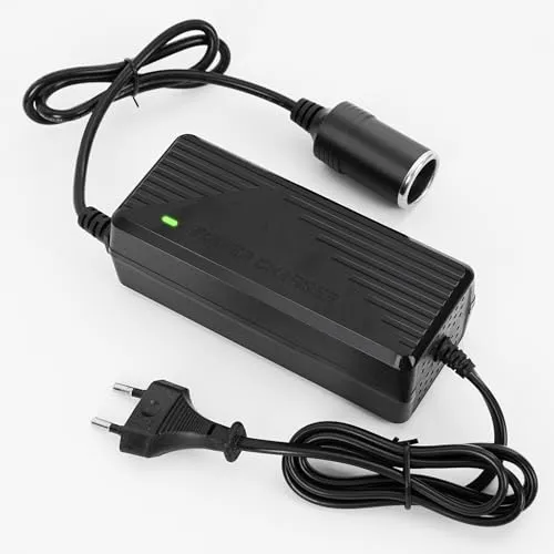 RGBer® Spannungswandler 230V auf 12V KFZ Netzadapter| mit Kühlsystem