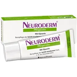 Neuroderm Pflegelotio - Beruhigende Hautpflege - Arzneimittel zur Linderung von Neurodermitis-Symptomen, spendet intensive Feuchtigkeit und schützt die Hautbarriere.