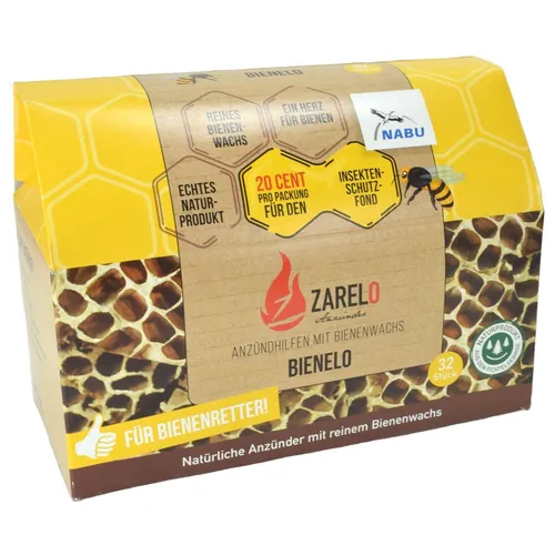 Produktbild Natürlicher Anzünder aus reinem Bienenwachs 32 Stück Grill- und Kaminanzünder