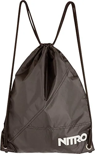 Nitro Turnbeutel Sports Sack, Schwarz (Negro), 45 cm