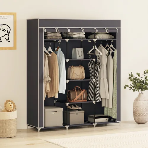 Kleiderständer Grau von Mondeer