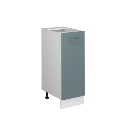 Vicco Unterschrank R-Line, Blau-Grau, 30 cm