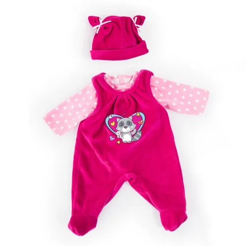 Bayer Design 83877AA Puppenkleidung - mehrteiliges Outfit für Puppen 33-38 cm, fördert Fingerfertigkeit und regt Fantasie an
