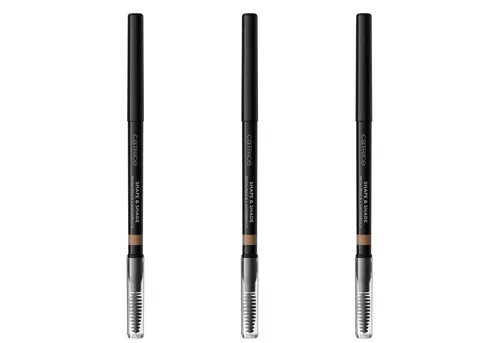 Catrice Augenbrauen-Stift SHAPE & SHADE BROW PENCIL WATERPROOF, 3-tlg., für präzises Formen & Definieren