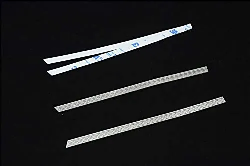 GPM R/C Scale Accessories : Simulation Stainless Steel Slip Proof Tread for TRX-4 Body Sides - 1Pr Set