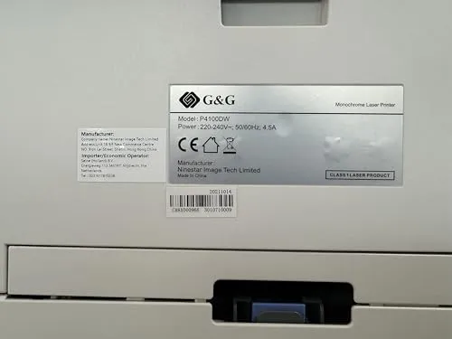 G&G Laserdrucker S/W P4100DW - 33 Seiten/Min, Duplex, Netzwerkfähig - Drucker für hohe Anforderungen: Der G&G P4100DW druckt bis zu 33 Seiten pro Minute in DIN A4, bietet Duplexdruck und ist netzwerkfähig für effizientes Arbeiten.
