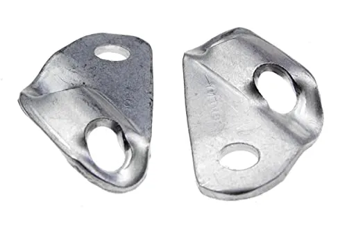 10er Pack 3-Loch Spanner 5,3mm Aluminium Schnurspanner Leinenspanner Zeltspanner