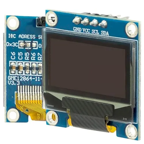 AZDelivery 0,96 Zoll OLED Display I2C von AZ-Delivery