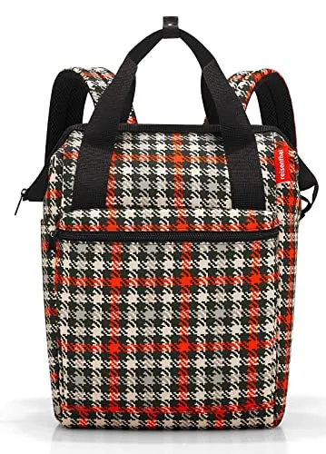 Reisenthel Allrounder R Glencheck red Rucksack, 40 cm, 12L, Glencheck Red