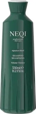 NEQI Volume Victory Shampoo - Stärkendes Shampoo für feines Haar - Shampoos für feines & dünnes Haar, mit Pro-Vitamin B5 für mehr Volumen und Feuchtigkeit, sulfatfrei für schonende Reinigung und stärkende Pflege.