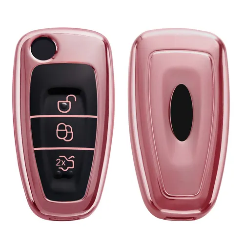 Hülle für Ford Autoschlüssel Silikon Schutzhülle Schlüssel Case Cover