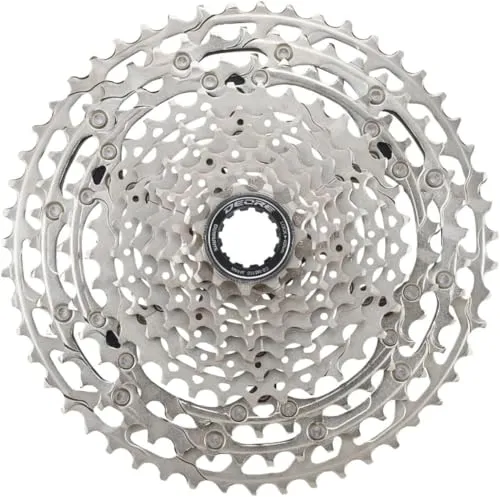 Shimano Deore CS-M5100 Kassette 11-51 Zähne - Kassette für MTB mit 11 Gängen, bietet eine breite Übersetzung von 11 bis 51 Zähnen für optimale Leistung in jedem Terrain.