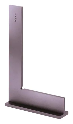 Fortis Werkstattwinkel mit Anschlag 300 x 200 mm Generation 2 - Präzisionswinkel für exakte Messungen, ideal für Handwerker und DIY-Projekte.