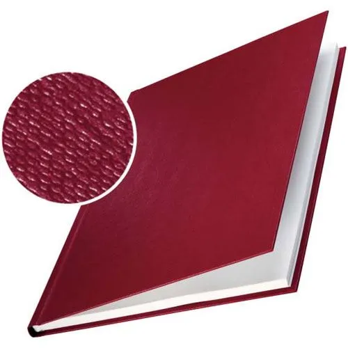 LEITZ Buchbindemappen rot Hardcover für 71 von Leitz