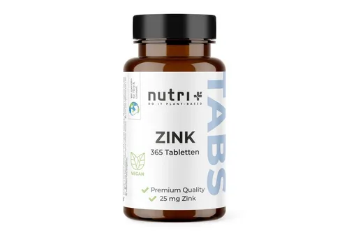nutri+ Zink hochdosiert Kapseln
