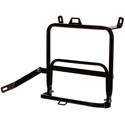 Seitengepäckträger links, schwarz - passend für MZ ETZ250 - Robuster Seitengepäckträger in Schwarz, ideal für die MZ ETZ250 und bietet zusätzlichen Stauraum für Ihre Abenteuer.