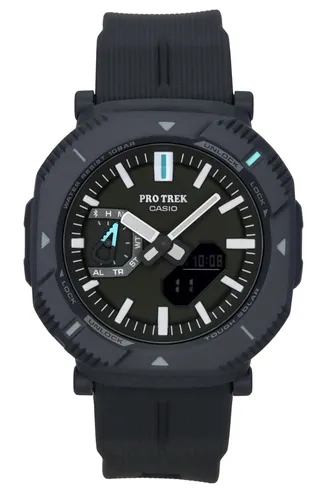 Casio Pro Trek Solar Sports PRJ-B001-1 Herrenuhr - Sportliche Analog-Digital-Uhr mit Solarwerk, 100 m wasserdicht und ideal für Outdoor-Aktivitäten. Perfekt für Herren, die Stil und Funktionalität schätzen.