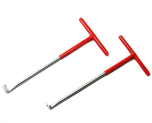 Craft-Equip 2 tlg. Auspuffgummi Ziehhaken Satz Abgasanlage Auspuff KFZ Werkzeug