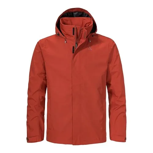 SCHÖFFEL Herren Jacke Gmund M - Atmungsaktive 2-Lagen Funktionsjacke - Funktionsjacken, wasser- und winddicht mit 10.000mm Wassersäule, ideal für Wanderungen und sorgt für optimalen Tragekomfort durch hohe Atmungsaktivität.