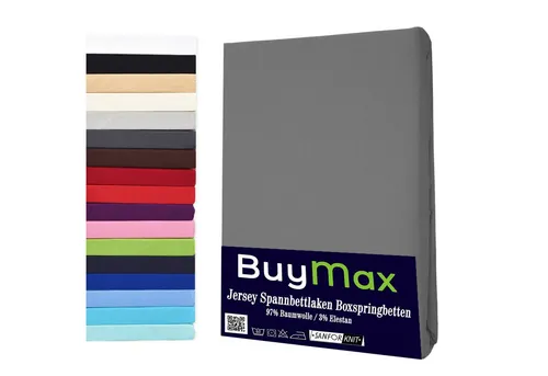 Bettlaken Grau von Buymax