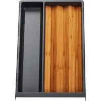 SOTECH Mehrzweckeinsatz SEPARADO Individual Schiefergrau Genarbt 300x474x51mm Schubladeneinsatz inkl. Gewürzeinsatz