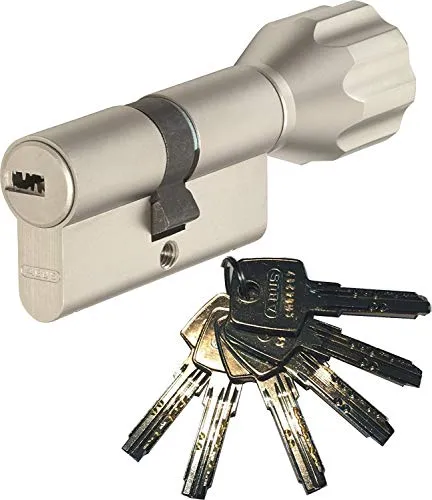ABUS EC550 Profil-Knaufzylinder 35/45mm mit 6 Schlüsseln von ABUS