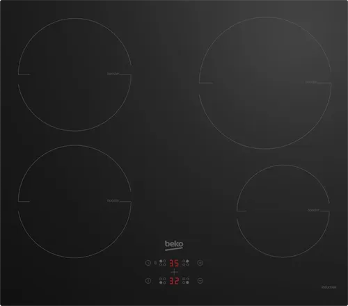 BEKO Induktions-Kochfeld HII 64400 MT - Kochfeld mit 4 Induktionszonen, Touch-Control und Kindersicherung für sicheres und schnelles Kochen. Ideal für moderne Küchen.