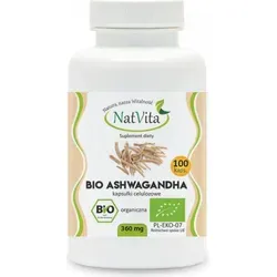 Ashwagandha  360mg 100 Kapseln NATVITA