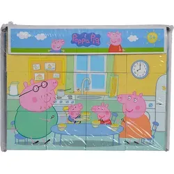 Peppa Pig 12tlg. Würfelpuzzle 