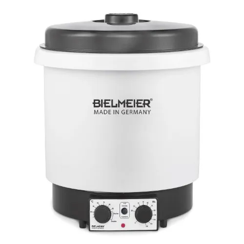 BIELMEIER Einkochvollautomat Zeituhr Kunststoff einwecken 2000 W 29 Liter Einkochtopf BHG 655.0 Made in Germany