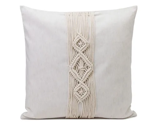 Produktbild Gözze Kissenhüllen GÖZZE Kissenhülle BOHO beige BH 50x50 cm beige