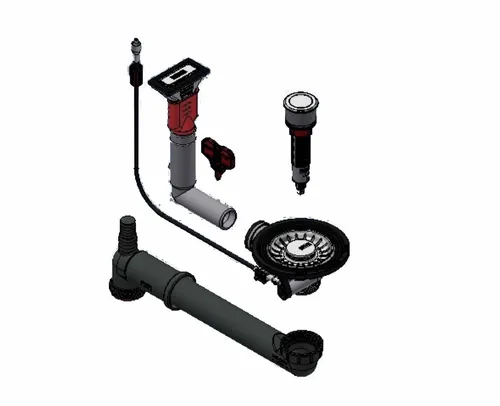 FRANKE Einbauspüle Stösselventilset Integral Hydros HDX 684 / HDX284 - Sanitäranlagen & Zubehör - Hochwertiges Stösselventilset für effiziente Wasserregulierung und einfachen Gebrauch in Ihrer Einbauspüle.