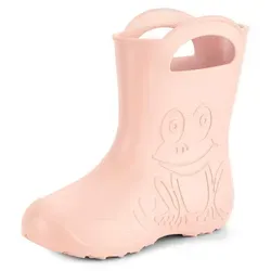 Ladeheid Eva Gummistiefel Damen - Federleicht und Wasserdicht - Damen Gummistiefel halbhoch mit fröhlichem Froschmotiv, 100% wasserdicht und bequem. Ideal für alle Jahreszeiten, leicht an- und auszuziehen. Perfekt für Outdoor-Aktivitäten!