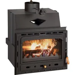 Kamineinsatz PRITY C | 15,8 kW | Effizienz | Ø200 mm | Gusseisentür | Holzofen kompakt