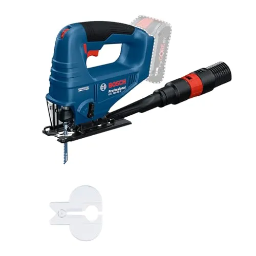 Bosch Professional 18V Akku-Stichsäge GST 18V-95 B - Sägen - Kompakte und leistungsstarke Akku-Stichsäge für präzise Schnitte in Holz und Metall, ideal für Profis dank bürstenlosem Motor und 4-stufiger Orbital-Einstellung.