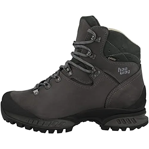 Hanwag Tatra II GTX Asphalt - Komfortabler Trekking-Stiefel - Wanderschuhe mit GORE-TEX Futter und besonders komfortabler Einlegesohle, ideal für anspruchsvolle Trekkingtouren.