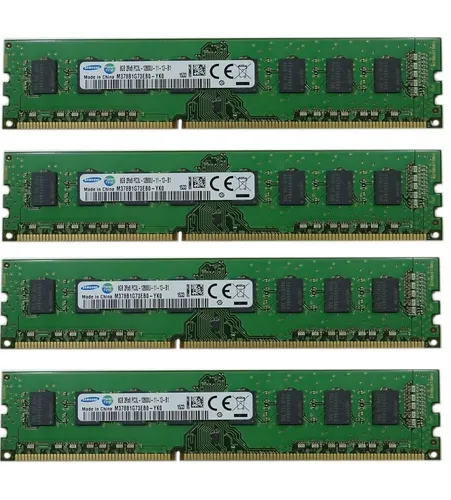Produktbild Samsung 32GB 4x 8GB DDR3 1600 MHz DIMM Ram Speicher-Kit Desktop PC-12800 240Pin