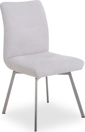 Polsterstuhl SANSIBAR KOLLUND – Moderner Esszimmerstuhl - Eleganter Polsterstuhl mit 180° Schwenk-Drehfunktion, ideal für jedes Esszimmer. Bequeme Sitzhöhe von 48 cm und stilvolles Design aus hochwertigem Stoff. Perfekt für gesellige Abende!