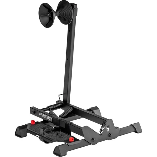 Feedback Fahrradständer RAKK 2.0 E, freistehend für E-Bikes - Fahrradständer & Aufbewahrung, ideal für E-Bikes mit integriertem Halter für Ladegerät & Kabel. Stabiler Federarm fixiert das Fahrrad, max. Tragkraft 37 kg.