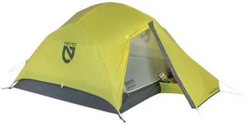 Nemo Dagger OSMO 3P Birch Bud - Nachhaltiges 3-Personen Zelt - Zelte: Das weltweit erste bluesign Trekkingzelt mit 22% mehr Vorraum und luxuriöser Höhe für entspannende Momente im Camp. Ideal für umweltbewusste Abenteurer.