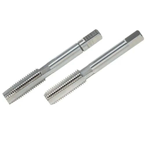 VÖLKEL Handgewindebohrer 2-tlg. Satz DIN 2181 HSS-G Linksgewinde - UNF 1/4 x 28 LH